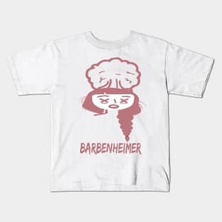 Barbie x Oppenheimer 07 21 23 Kids T-Shirt